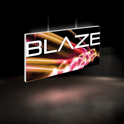 6ft x 3ft Blaze Hanging Light Box Display | expogoods.com