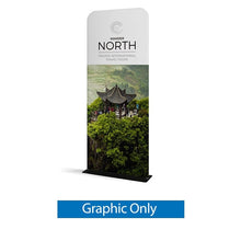 Load image into Gallery viewer, 36in x 89in Waveline Tension Fabric Banner Stand
