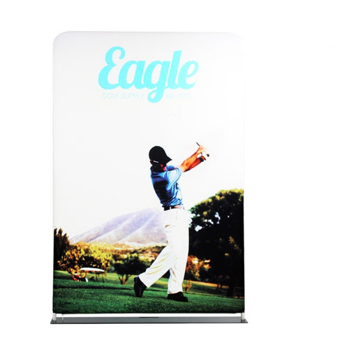 60in EZ Extend Tension Fabric Banner Stand Display | expogoods.com