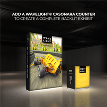 Load image into Gallery viewer, 6ft x 8ft WaveLight Casonara Light Box Display | expogoods.com
