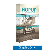 Load image into Gallery viewer, 5ft x 8ft Hopup Curved Tension Fabric Display
