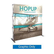 Load image into Gallery viewer, 8ft x 8ft Hopup Straight Tension Fabric Display
