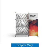 Load image into Gallery viewer, 4.5ft x 5ft Waveline Merchandiser Kit S01 Display
