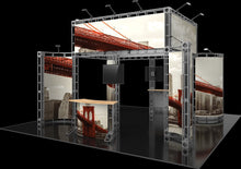 Load image into Gallery viewer, 20ft x 20ft Island Aarhus Orbital Express Truss Display
