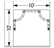 Load image into Gallery viewer, 10ft x 10ft Ara Orbital Express Truss Display
