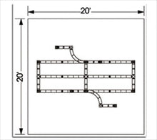 Load image into Gallery viewer, 20ft x 20ft Island Centaurus Orbital Express Truss Display
