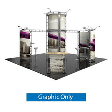 Load image into Gallery viewer, 20ft x 20ft Island Zenit Orbital Express Truss Display
