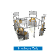 Load image into Gallery viewer, 20ft x 20ft Island Leo Orbital Express Truss Display
