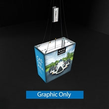 Load image into Gallery viewer, 3ft x 3ft x 2ft Rectangular Wavelight Casonara Light Box Hanging Blimp
