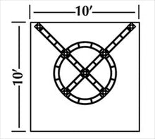 Load image into Gallery viewer, 10ft x 10ft Carina Orbital Express Truss Display
