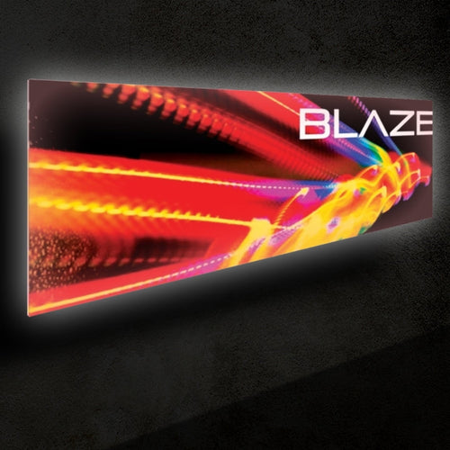 20ft x 8ft Blaze Wall Mounted Light Box Display