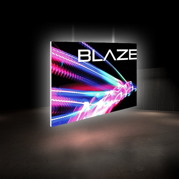 8ft Wide Blaze Hanging Light Box Display