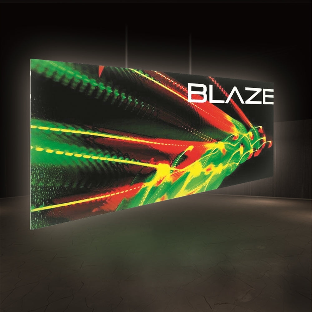 20ft Wide Blaze Hanging Light Box Display