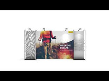 Load and play video in Gallery viewer, 19ft x 8ft Waveline Merchandiser Kit 04 Display
