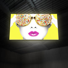 Load image into Gallery viewer, 10ft x 3ft Vector Frame Hanging Light Box
