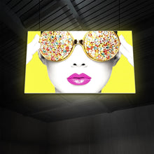 Load image into Gallery viewer, 10ft x 3ft Vector Frame Hanging Light Box
