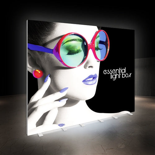 10ft Rectangle Vector Frame Essential SEG Fabric Light Box | expogoods.com