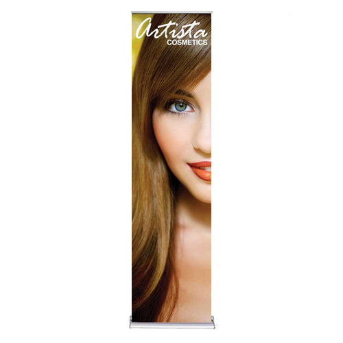 24in SilverStep Retractable Banner Stand Display | expogoods.com