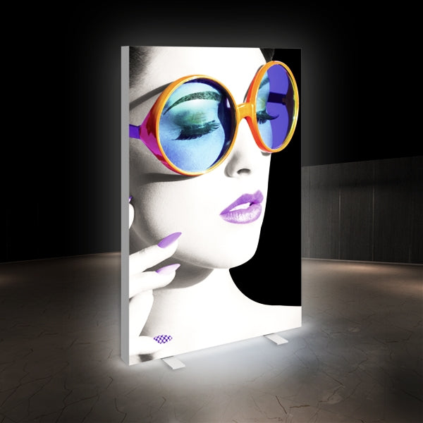 Light Box Visual 4ft Vector Frame Essential Light Box | Backlit Fabric SEG Display ...