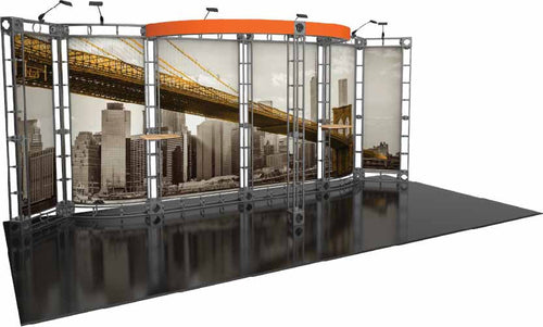 10ft x 20ft Antares Orbital Express Truss Display | expogoods.com