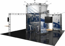 Load image into Gallery viewer, 20ft x 20ft Island Atlas Orbital Express Truss Display | expogoods.com
