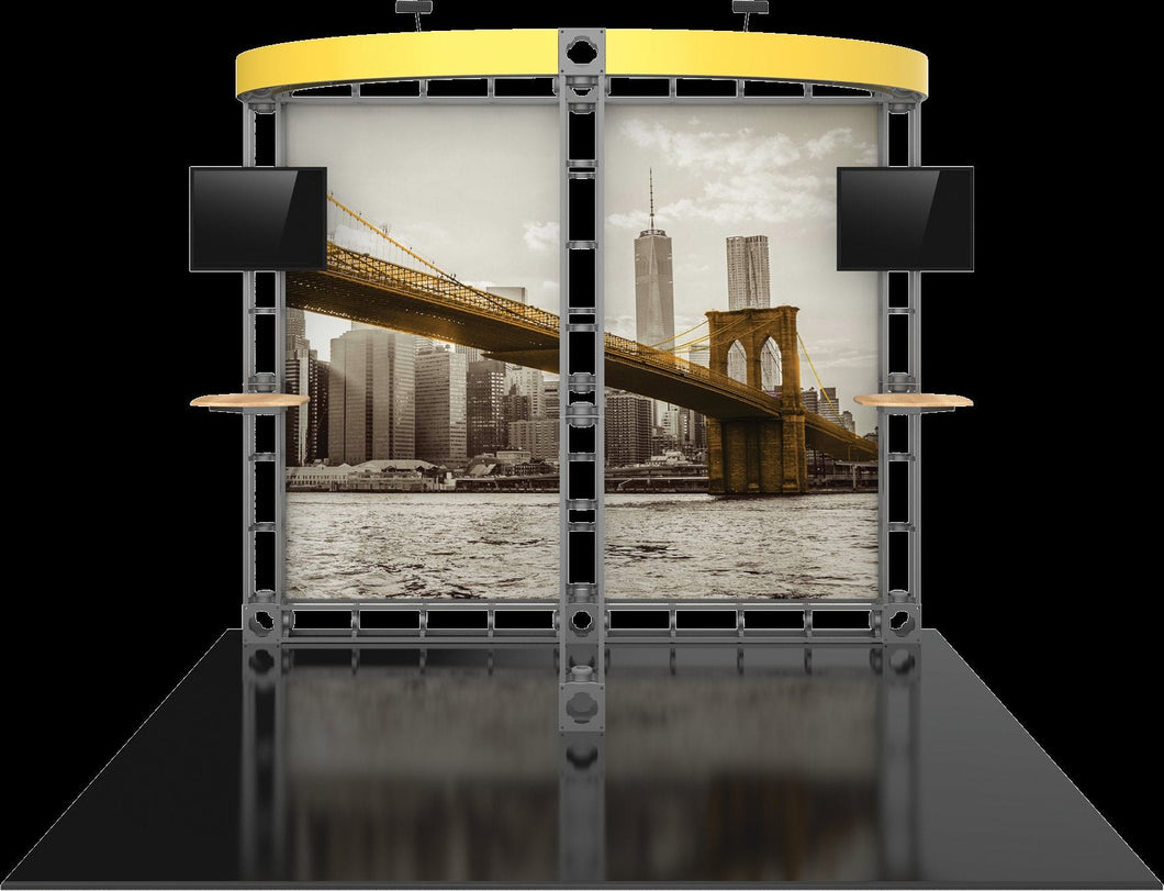 10ft x 10ft Clio Orbital Express Truss Display | expogoods.com