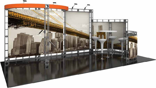 10ft x 20ft Epsilon Orbital Express Truss Display | expogoods.com