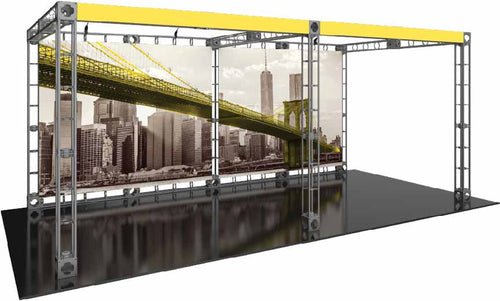 10ft x 20ft Luna-2 Orbital Express Truss Display | expogoods.com