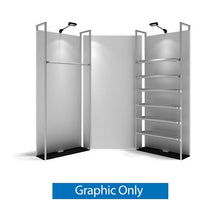 Load image into Gallery viewer, 10ft x 8ft Waveline Merchandiser Kit 00 Display
