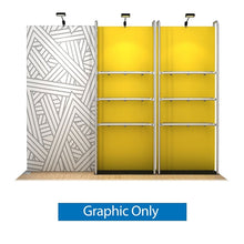 Load image into Gallery viewer, 10ft x 8ft Waveline Merchandiser Kit 16 Display
