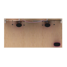 Load image into Gallery viewer, 20ft Atlantic C Waveline Media Display | Tension Fabric Exhibit | expogoods.com

