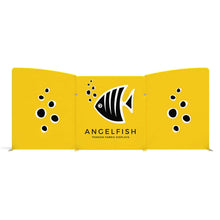Load image into Gallery viewer, 20ft Angelfish A Waveline Media Display | Tension Fabric Exhibit | expogoods.com
