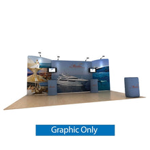 Load image into Gallery viewer, 20ft Marlin A Waveline Media Tension Fabric Display

