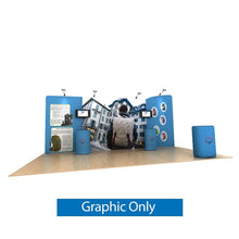 Load image into Gallery viewer, 20ft Osprey A Waveline Media Tension Fabric Display
