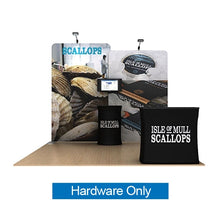 Load image into Gallery viewer, 10ft Scallop A Waveline Media Tension Fabric Display
