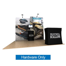 Load image into Gallery viewer, 10ft Scallop B Waveline Media Tension Fabric Display
