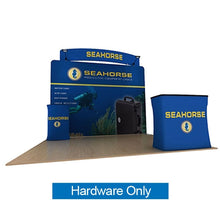 Load image into Gallery viewer, 10ft Seahorse C Waveline Media Tension Fabric Display
