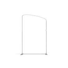 Load image into Gallery viewer, 57in x 96in Panel A Waveline Media Display | Tension Fabric Exhibit | expogoods.com
