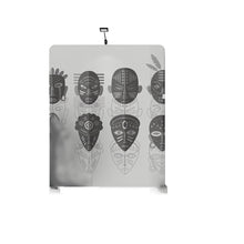 Load image into Gallery viewer, 41in x 89in Panel D Waveline Media Display | Tension Fabric Exhibit | expogoods.com
