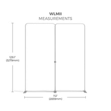 Load image into Gallery viewer, 10ft Waveline Media Tension Fabric Display | WLMII Kit 01 | expogoods.com
