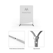 Load image into Gallery viewer, 10ft Waveline Media Tension Fabric Display | WLMKK Kit 01 | expogoods.com
