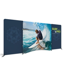 Load image into Gallery viewer, 20ft WaveLine Media Tension Fabric Display | LME10CE Kit 01 | expogoods.com
