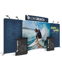 Load image into Gallery viewer, 20ft Waveline Media Tension Fabric Display (LME10CE)
