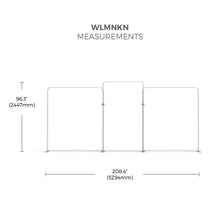 Load image into Gallery viewer, 20ft WaveLine Media Tension Fabric Display | WLMNKN Kit 01 | expogoods.com
