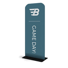 Load image into Gallery viewer, 24in x 60in Waveline Tension Fabric Banner Stand | expogoods.com
