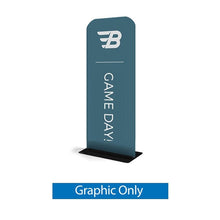 Load image into Gallery viewer, 24in x 60in Waveline Tension Fabric Banner Stand
