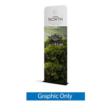 Load image into Gallery viewer, 36in x 116in Waveline Tension Fabric Banner Stand
