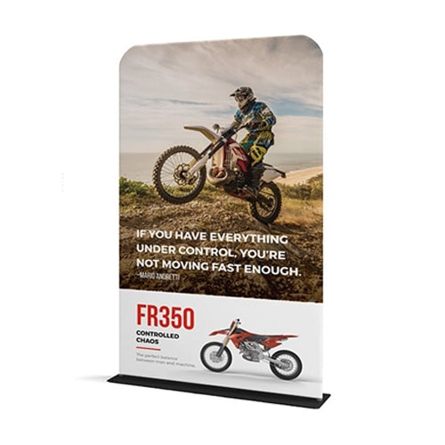 48in x 60in Waveline Tension Fabric Banner Stand | expogoods.com