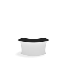 Load image into Gallery viewer, Waveline InfoDesk Trade Show Counter - Kit 02CV | Tension Fabric Graphics | expogoods.com
