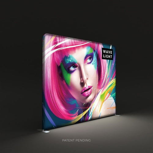 10ft x 8ft WaveLight LED Backlit Trade Show Display | expogoods.com
